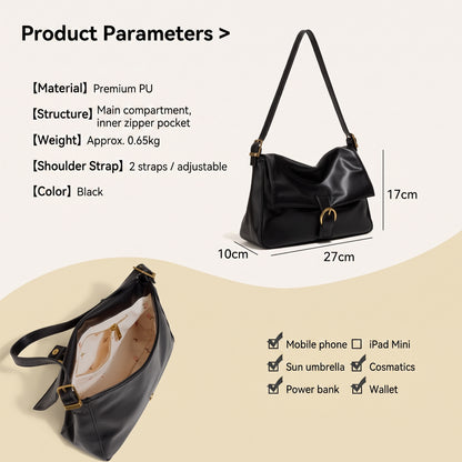 CHEYA &KAYLAN is popular this year with a sense of luxury shoulder bag, soft leather commuter messenger bag, small bag, women's crossbody bag